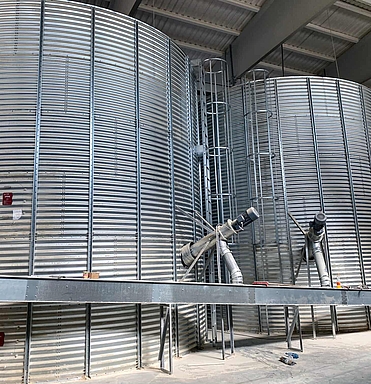 Rund-Lagersilo
