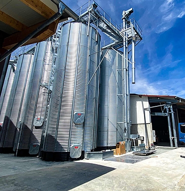 Rund-Lagersilo